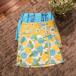 Lilly Pulitzer Skort Bundle 2T
